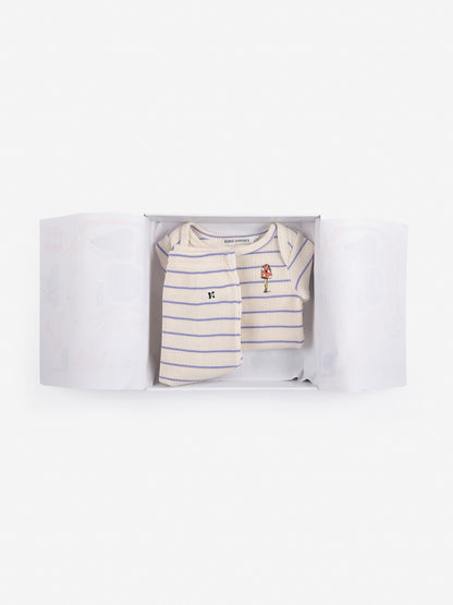 Mush Monster stripes gift set