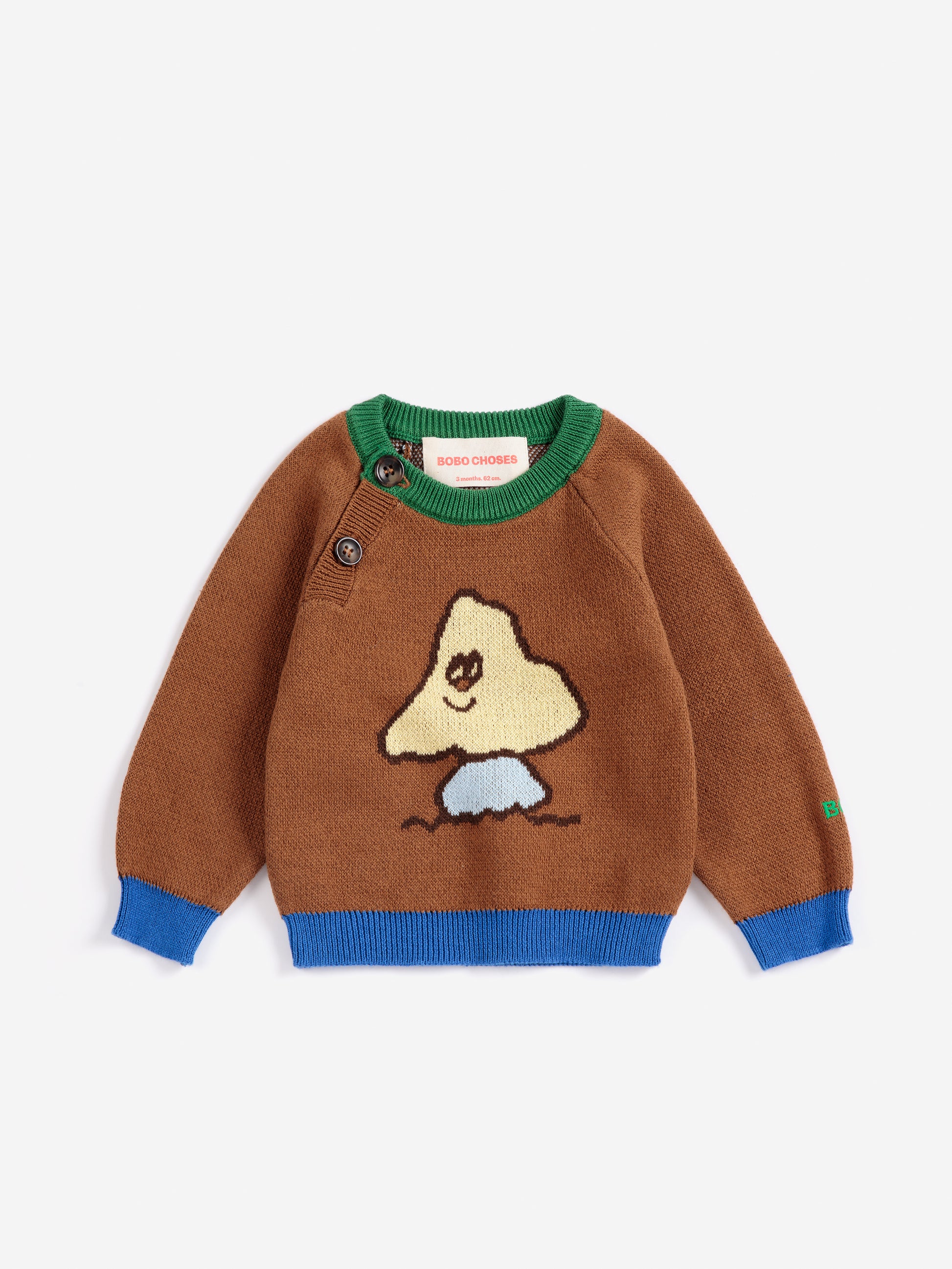 Bawełniany sweter Mush Monster