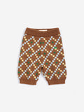 Bawełniane spodnie Pixel All Over knitted pants