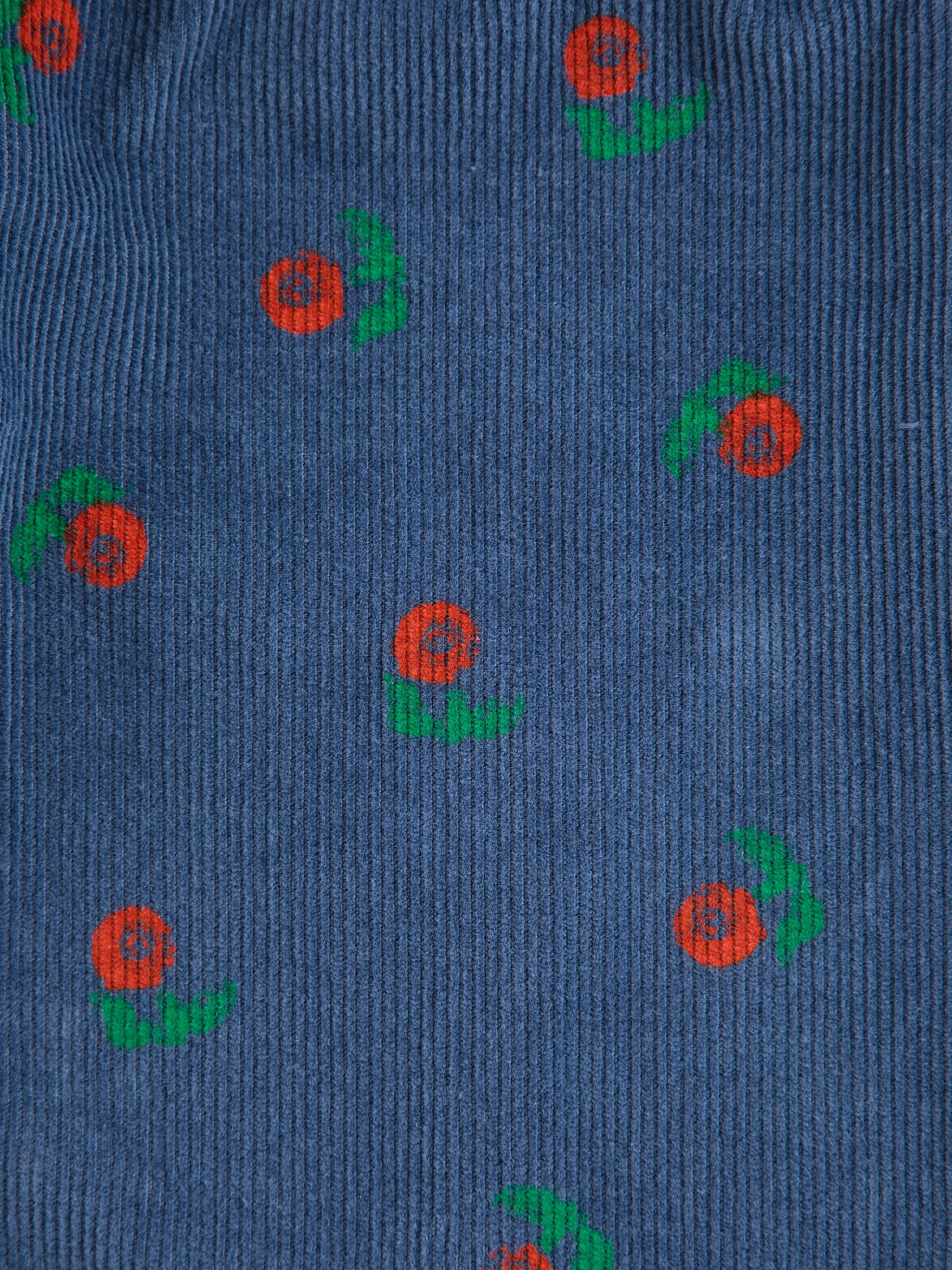Stamp Bloom all over corduroy pants