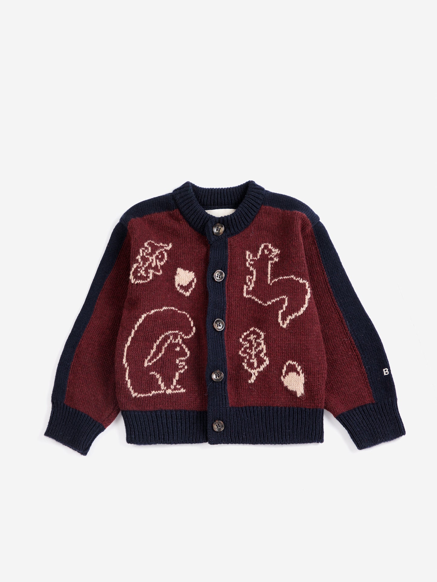 Sweter Forest Scene Cardigan