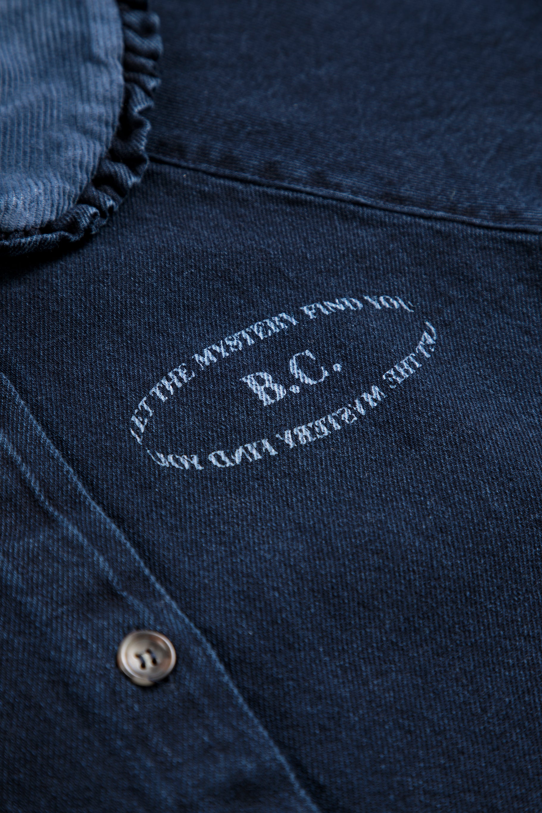 Mystery BC denim blouse