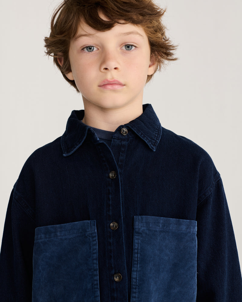 Booo Bo Choses Tag denim shirt
