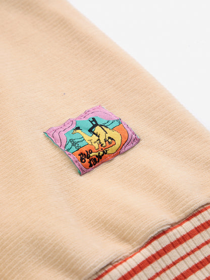 Taxi Saurus Tag velvet sweatshirt