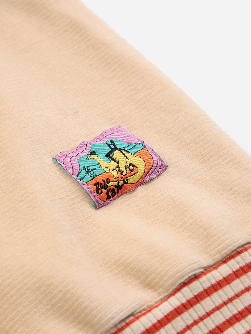 Taxi Saurus Tag velvet sweatshirt