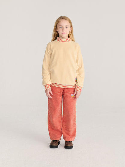 Taxi Saurus Tag velvet sweatshirt