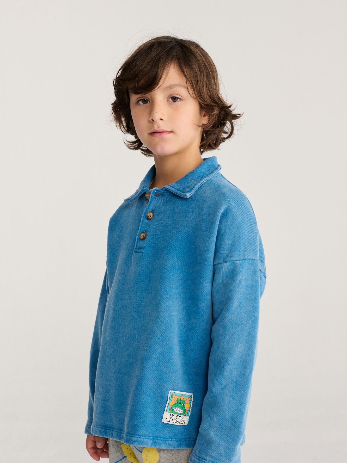 Beast Tag polo sweatshirt