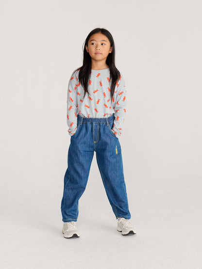 Taxi Saurus Tag denim pants