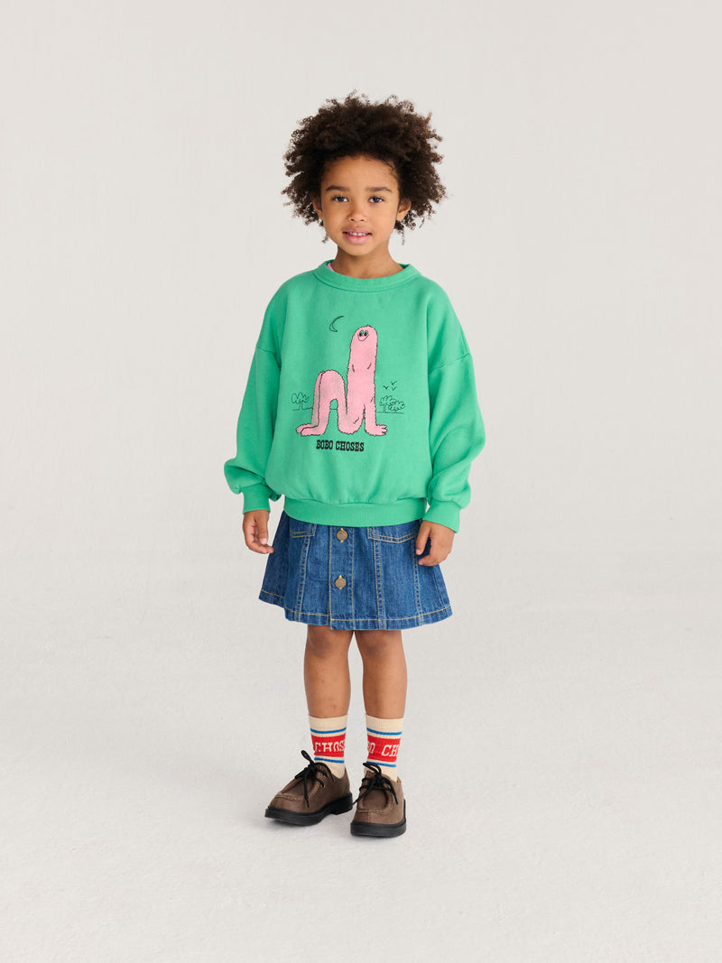 Booo bo Choses Tag denim skirt