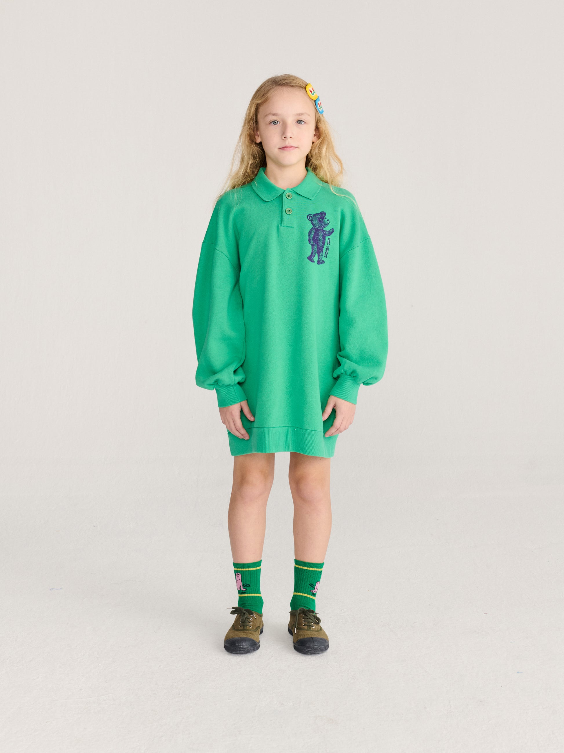 Softpaw Monster polo sweatshirt dress