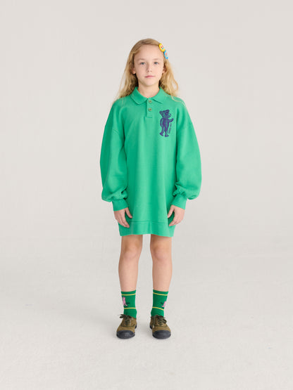 Softpaw Monster polo sweatshirt dress