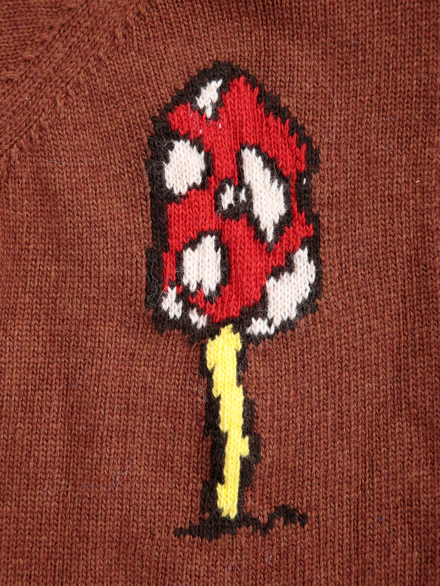 Sweter Mush Monster Duo zipped cardigan
