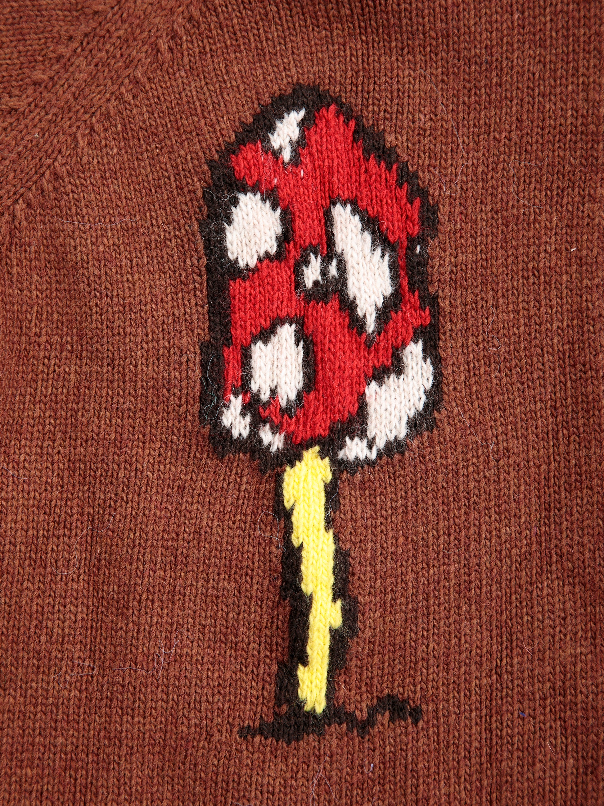 Sweter Mush Monster Duo zipped cardigan