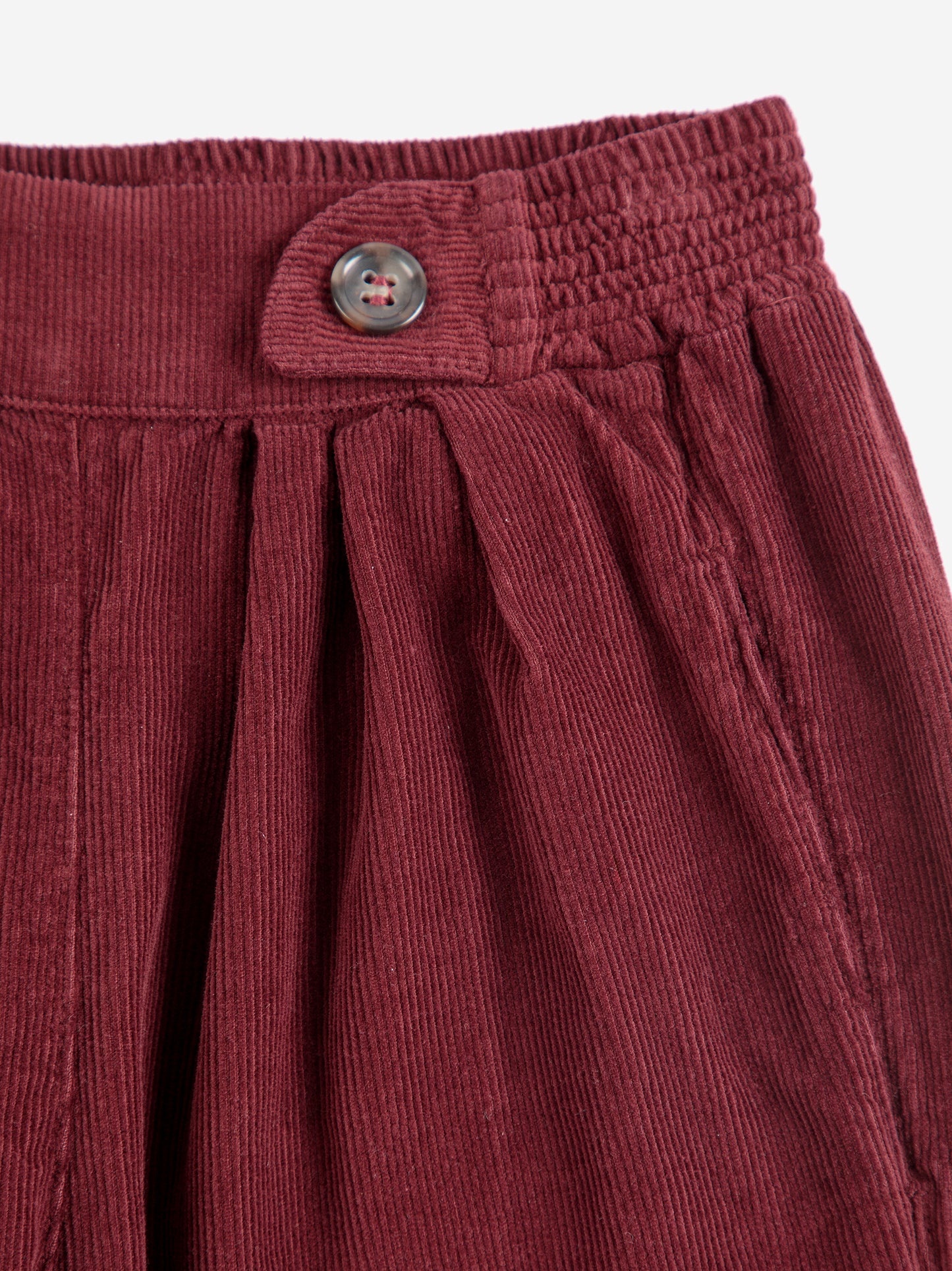 Spodnie Curious Owl corduroy pleated pants