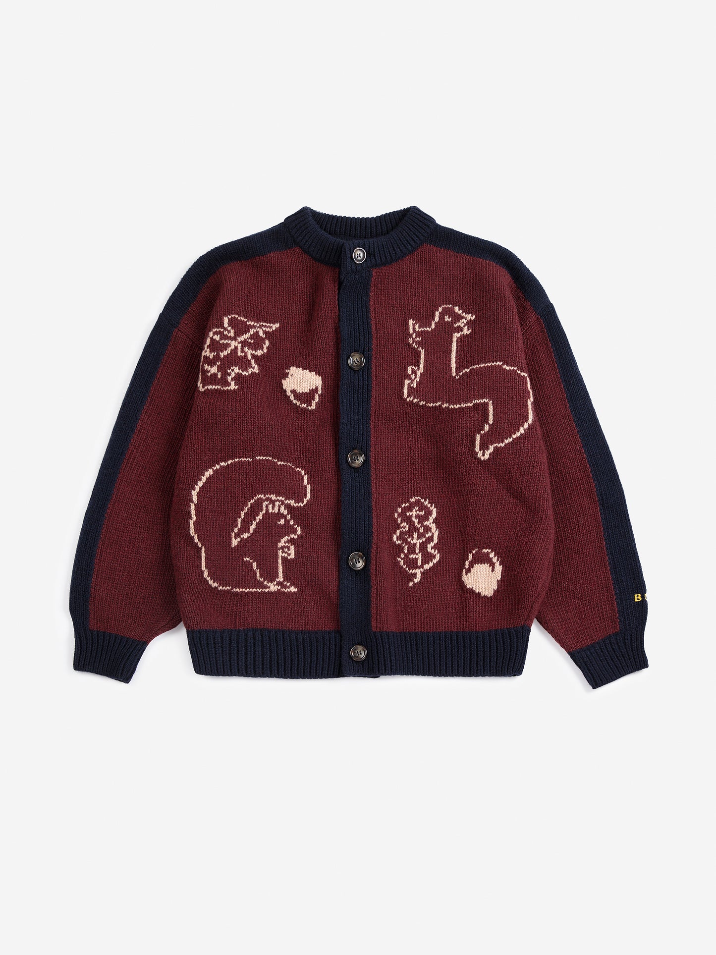Sweter Forest Scene cardigan