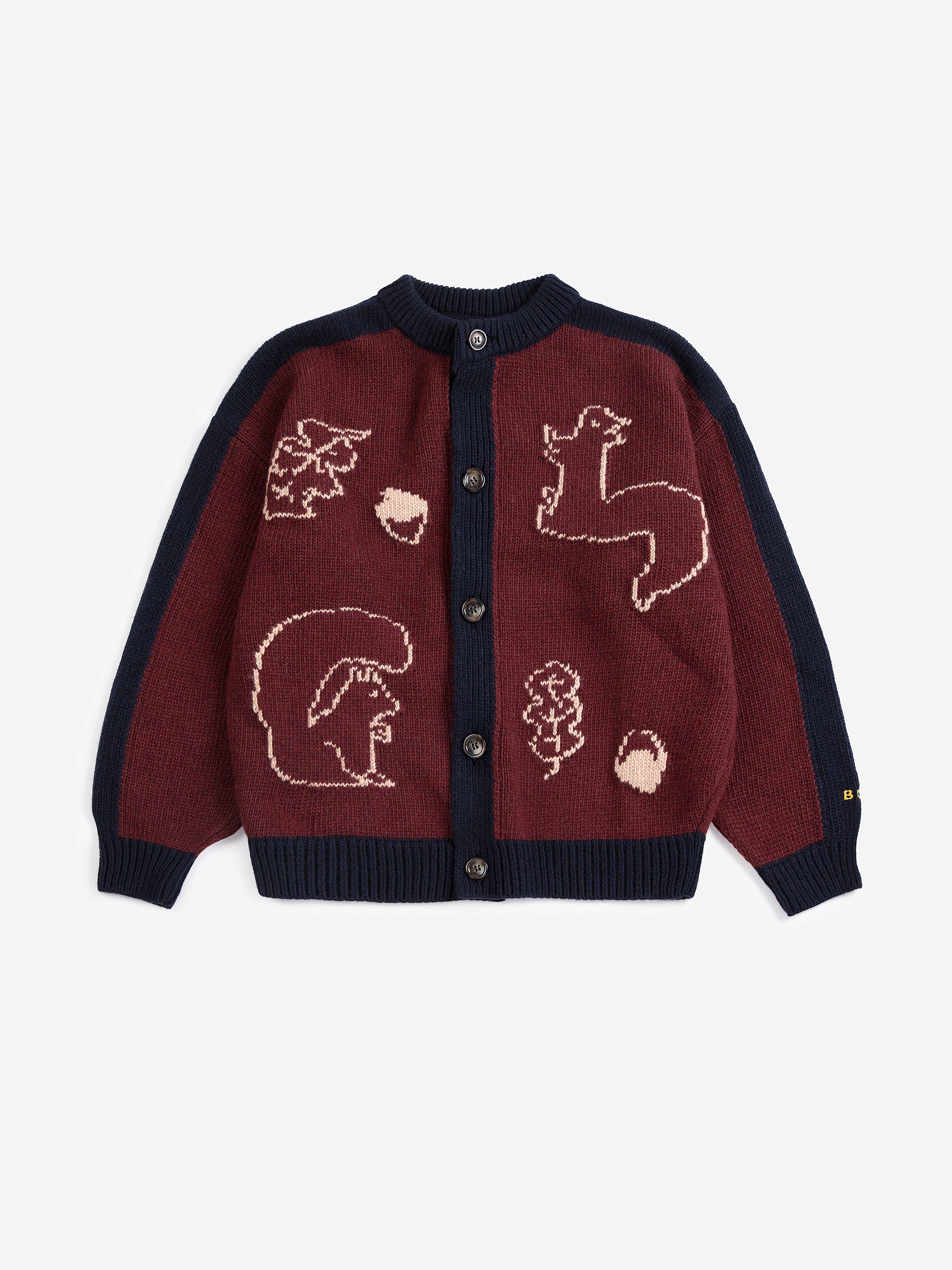 Sweter Forest Scene cardigan
