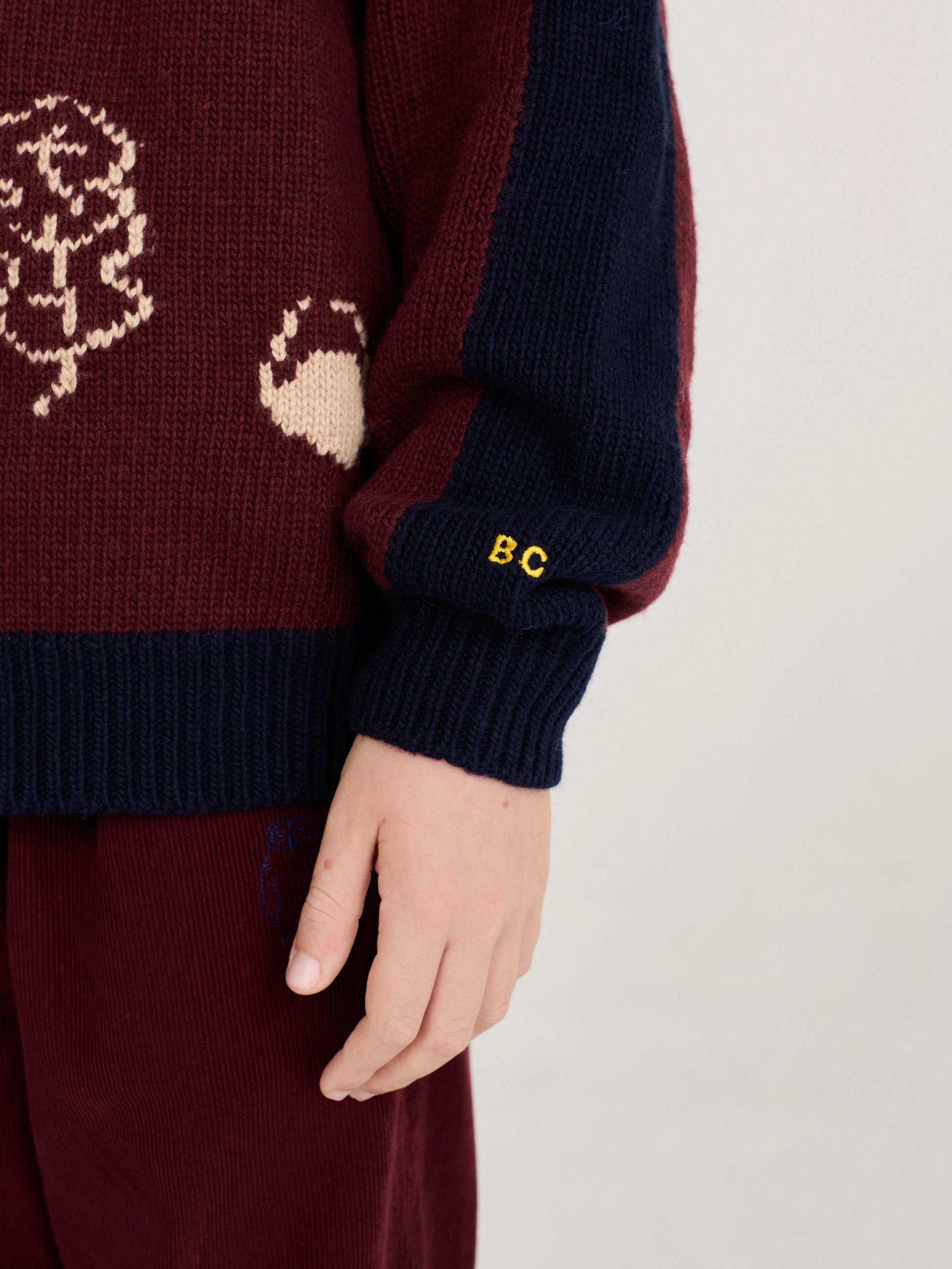 Sweter Forest Scene cardigan