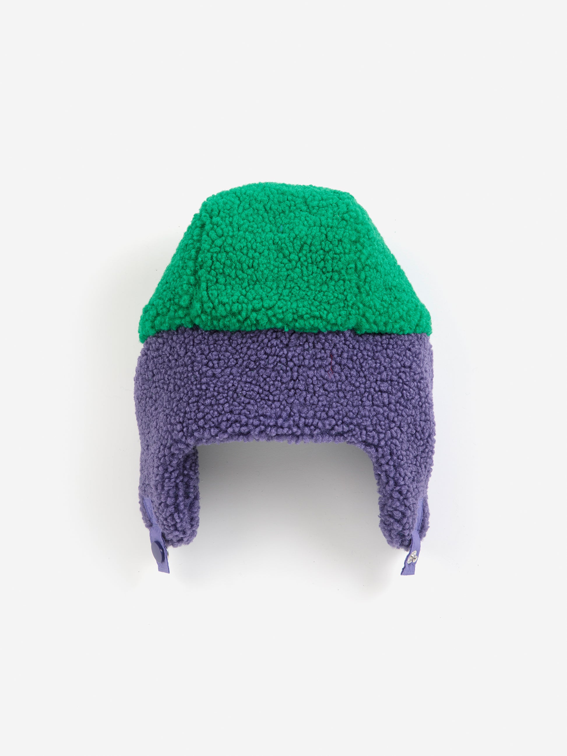 Bobo Choses color block sheepskin chapka
