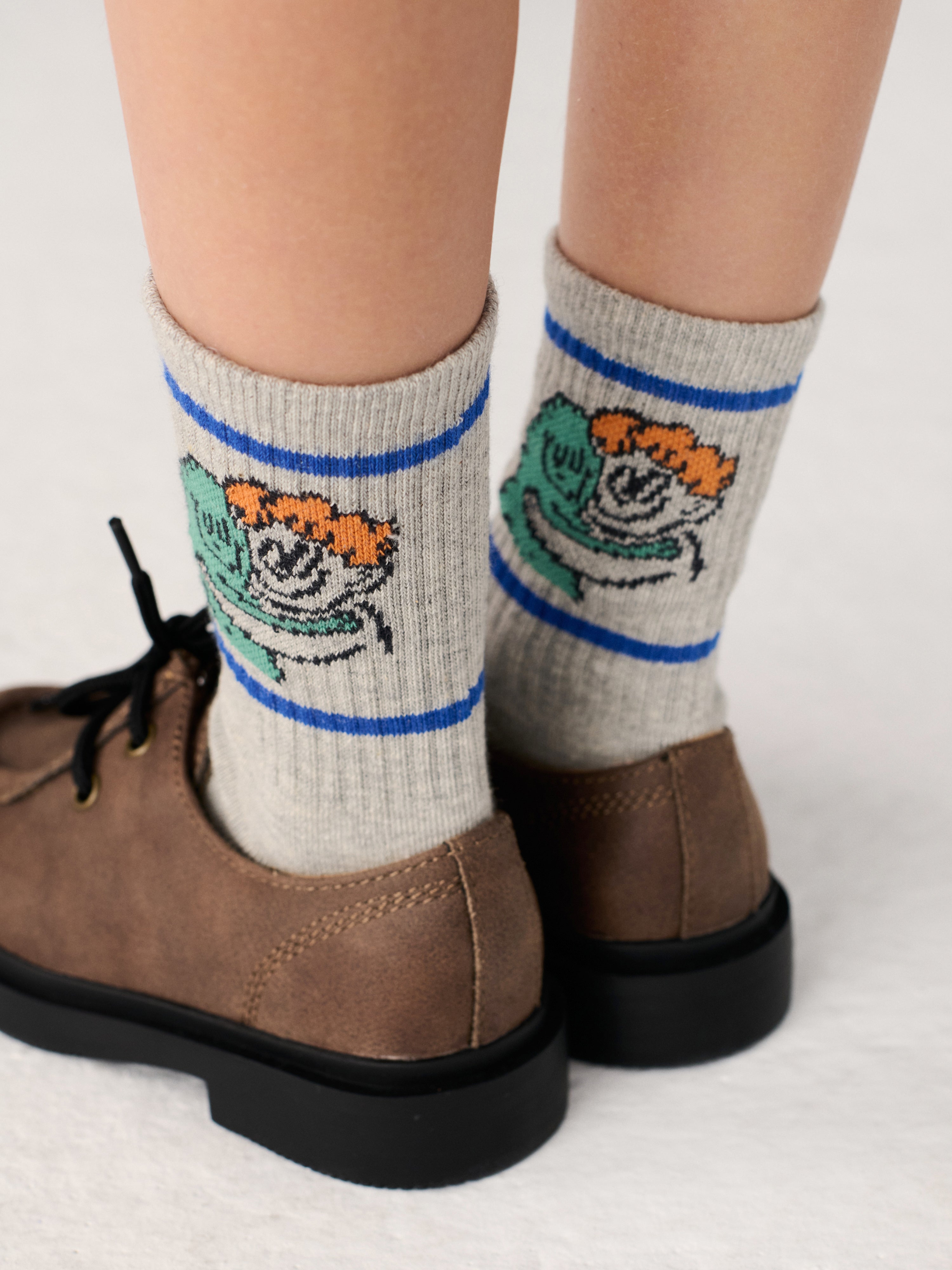 Hug Hairy Monster short socks