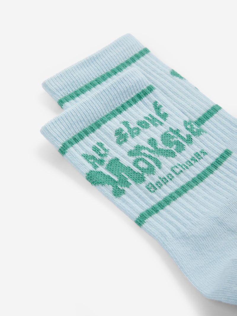 All About Monsters short socks
