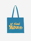 All About Monsters tote bag MONSTERS BLUE