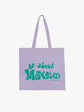 All About Monsters tote bag MONSTERS LILAC