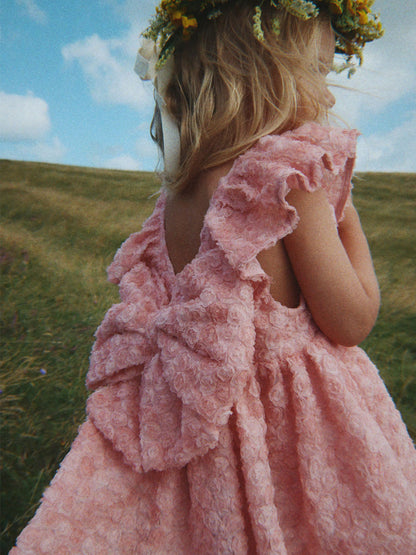 Sukienka Ally Flower Dress VEILED ROSE