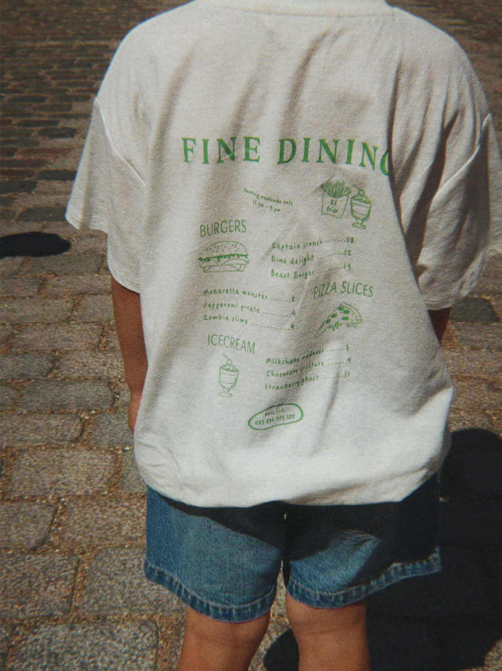 Koszulka Era Tee OFF WHITE/FINE DINING