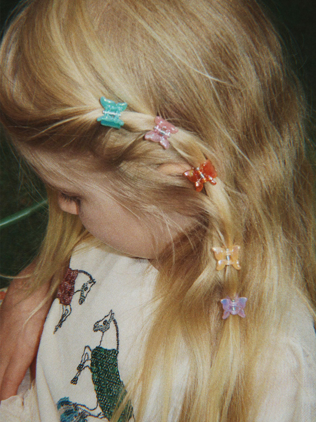 Mini Butterfly Hair Claws MULTI