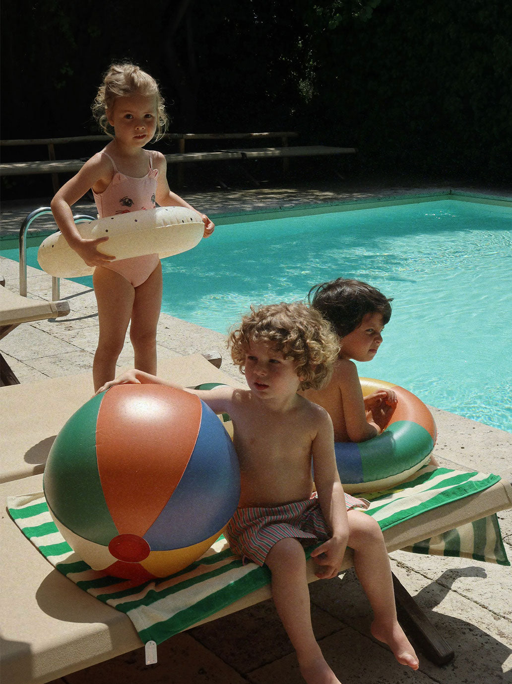 Swim Ring And Beach Ball Set MULTI
