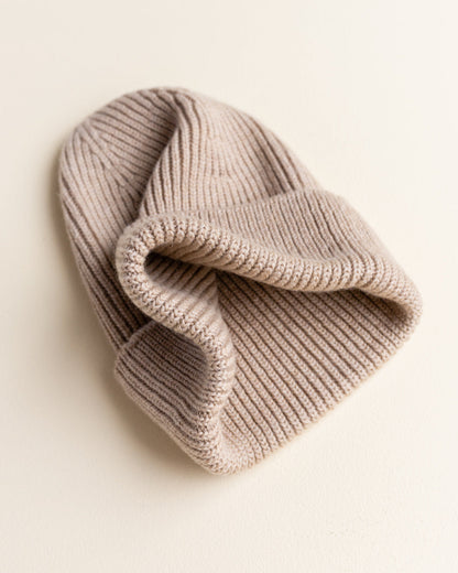 Czapka z wełny merino Fonzie Adult SAND