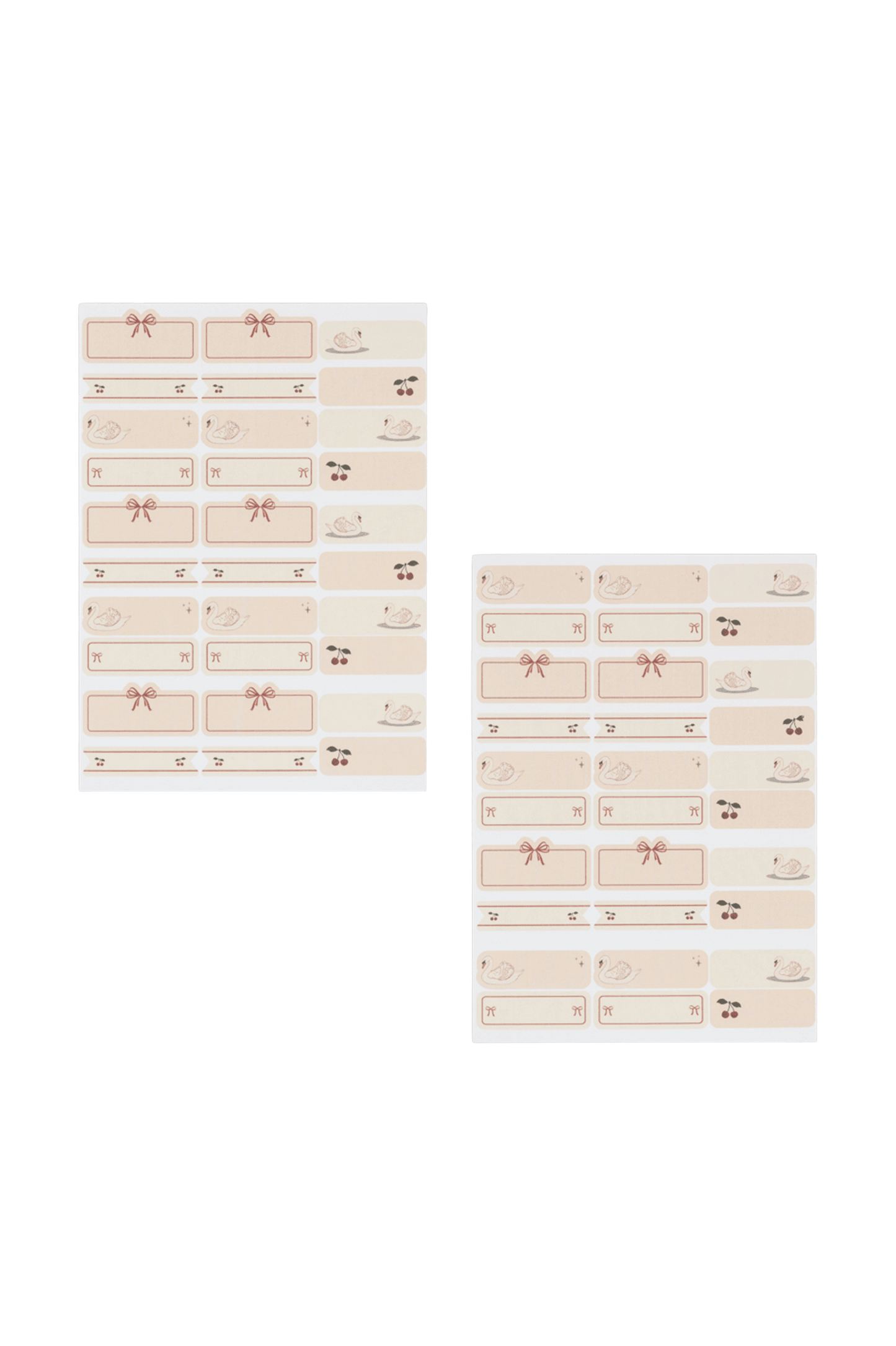 Naklejki na zeszyty Name Stickers