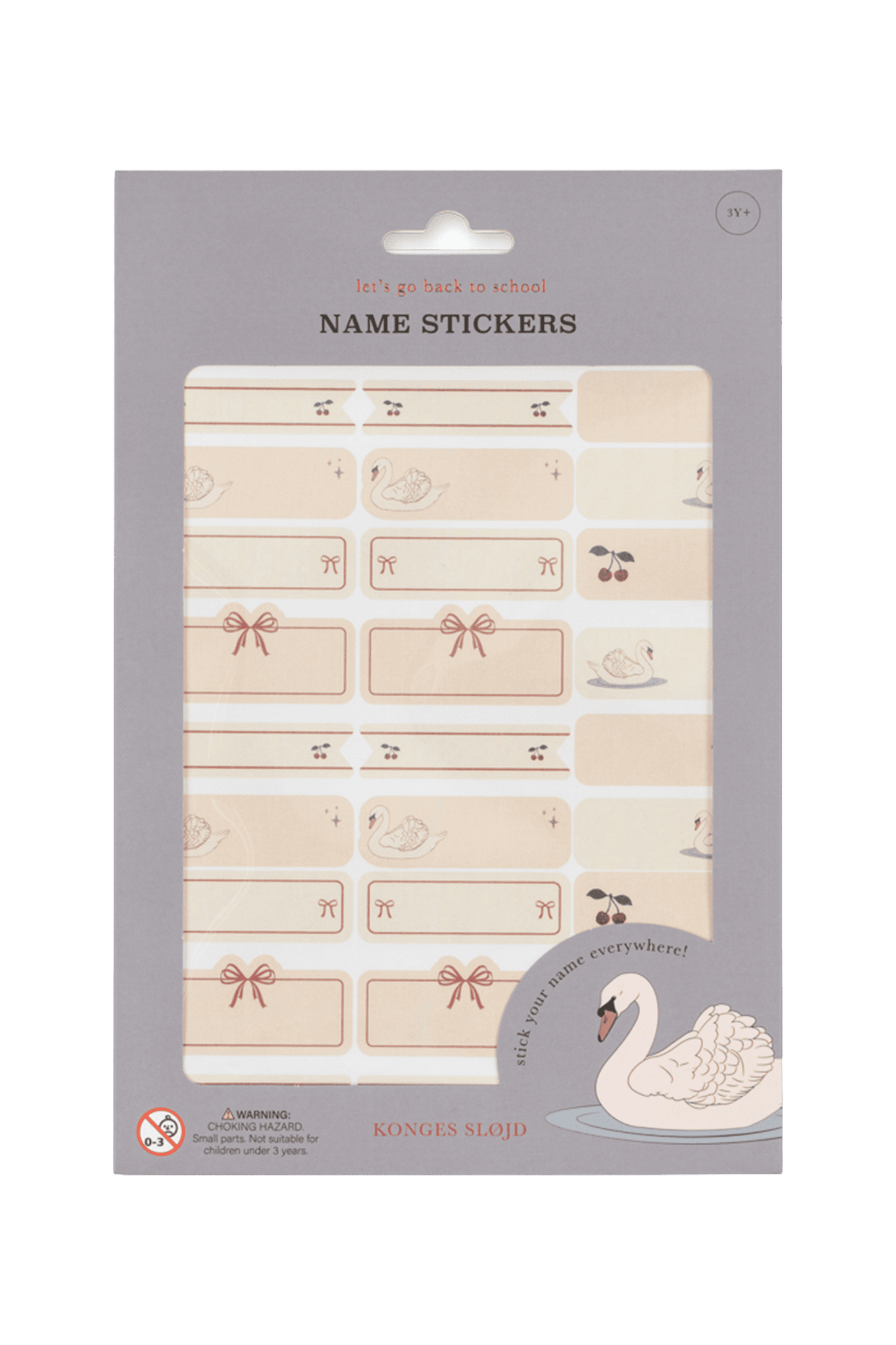 Naklejki na zeszyty Name Stickers