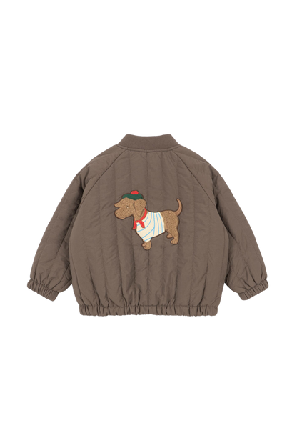 Kurtka bomberka Juno WALNUT