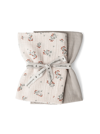 Zestaw dużych pieluszek muślinowych Clover CLOVER