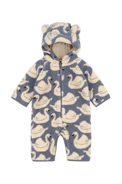 Kombinezon polarowy Jody Teddy Onesie SWAN