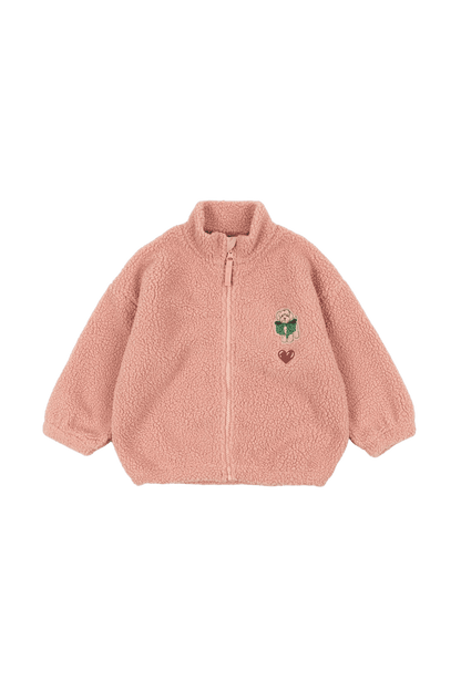 Kurtka polarowa Jody Teddy Jacket MELLOW ROSE