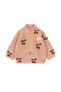Kurtka polarowa Jody Teddy Jacket MA GRANDE CERISE BLUSH