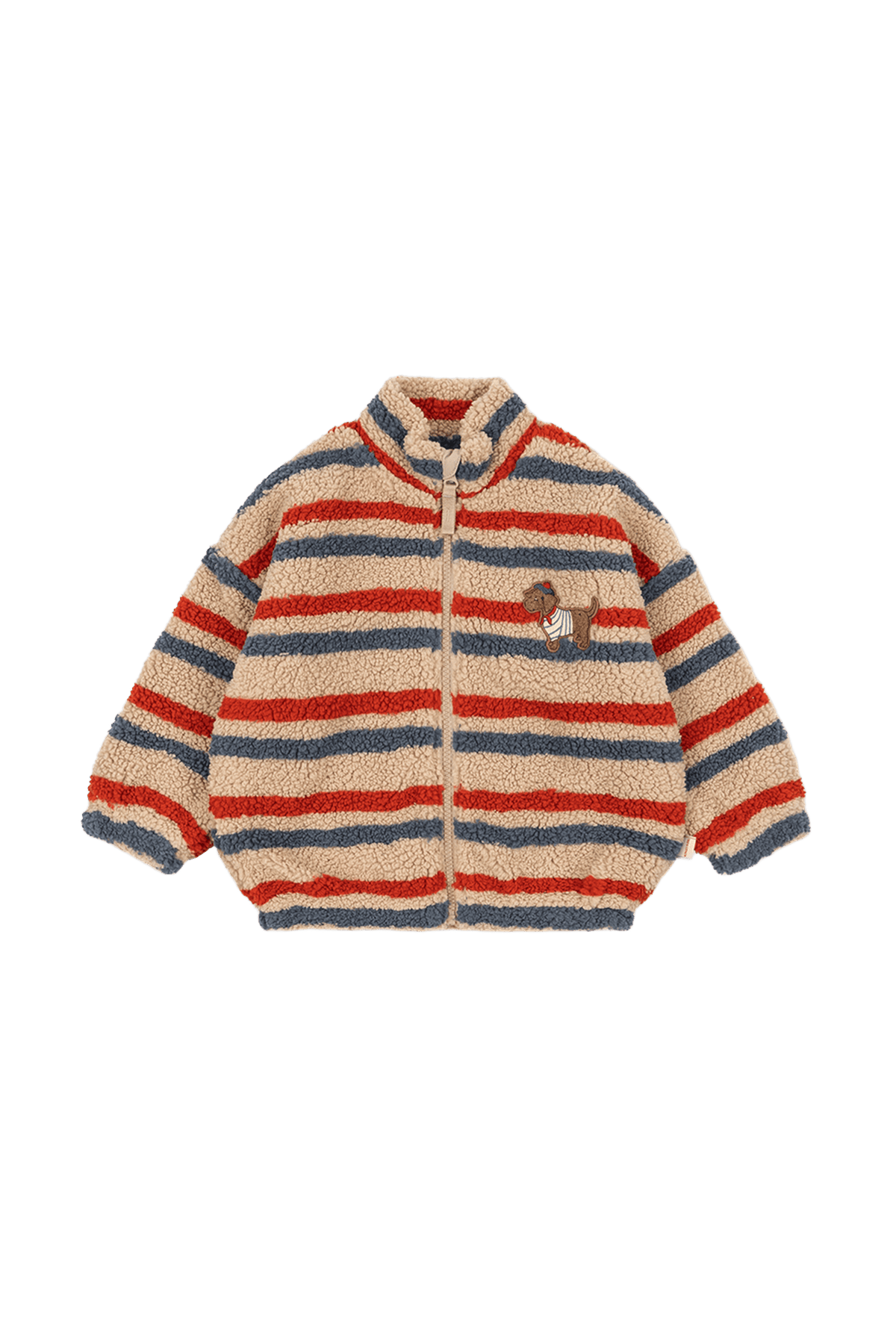 Giacca Jody Teddy TANGERINE STRIPE