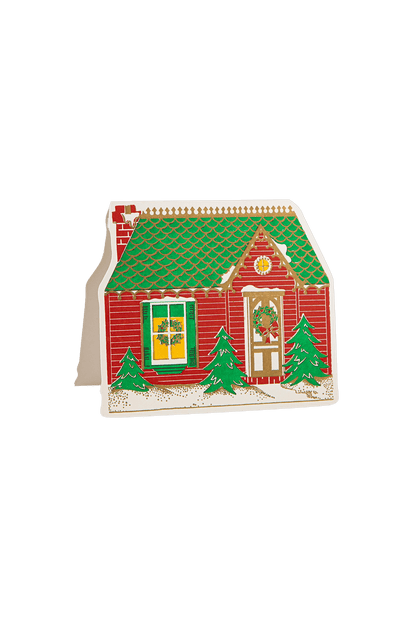Ozdobna kartka z kopertą CHRISTMAS HOUSE