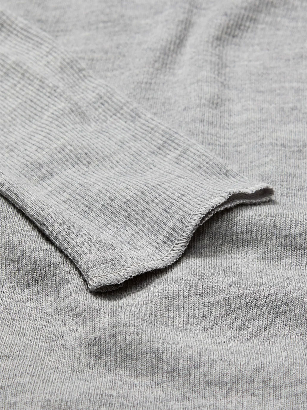 Esme Merino T-Neck GREY MELANGE