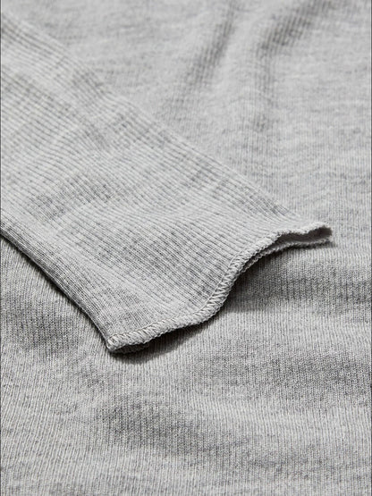 Esme Merino T-Neck GREY MELANGE