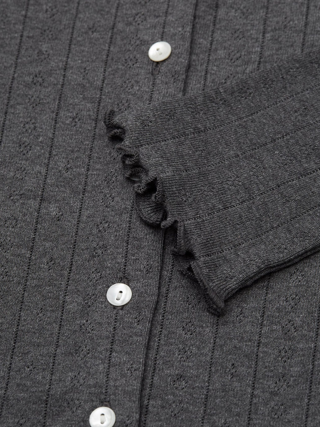 Edie Cardigan DARK GREY MELANGE