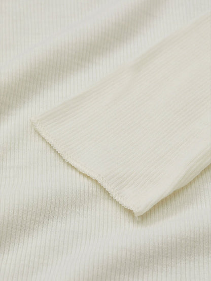 Esme Merino T-Neck OFF WHITE