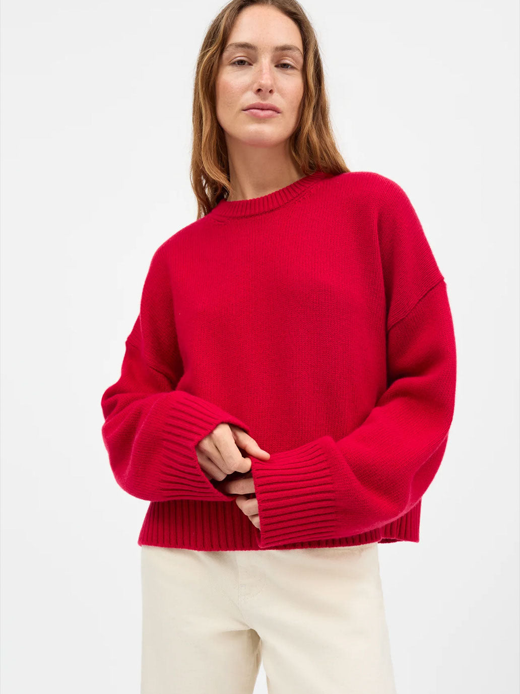 Campa Merino Jumper AURORA RED
