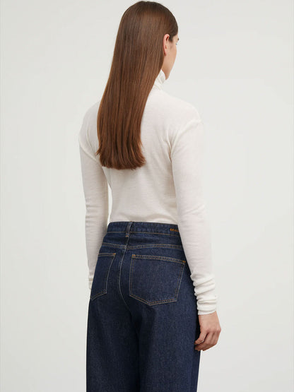 Esme Merino T-Neck OFF WHITE