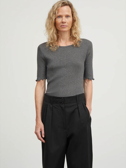 Edie Tee DARK GREY MELANGE