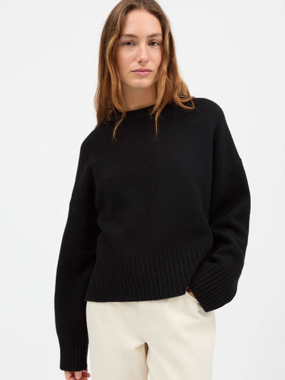 Campa Merino Jumper BLACK