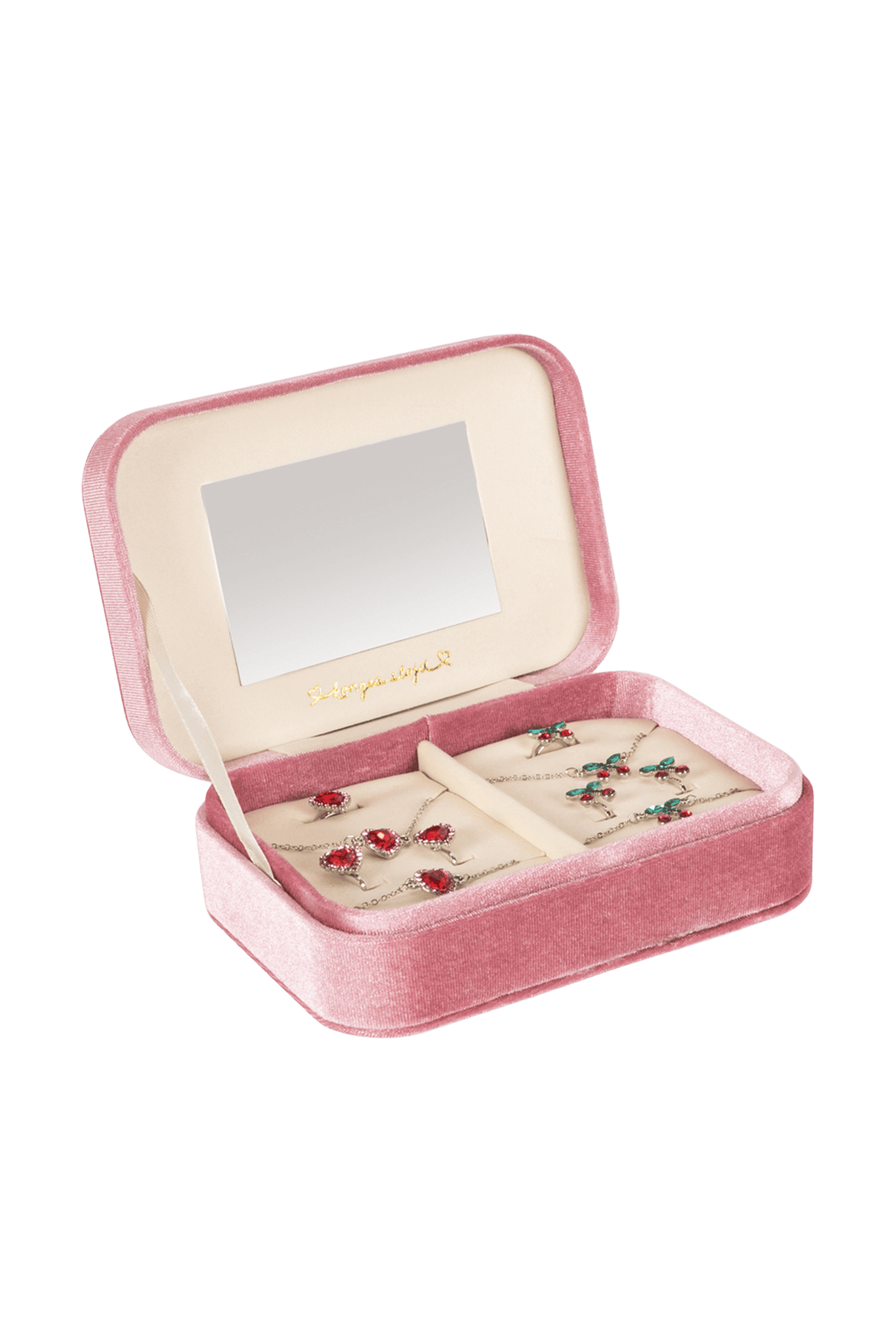 Zestaw z biżuterią All I Wish For Jewelry Set PINK