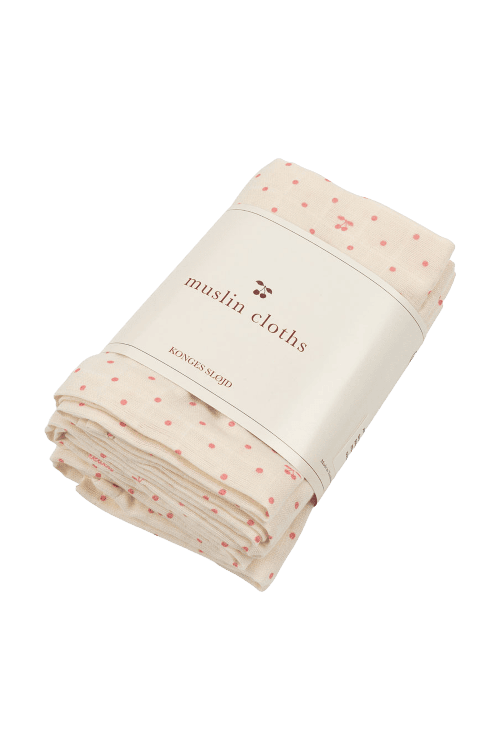 3-pak pieluszek muślinowych CHERRY DOT
